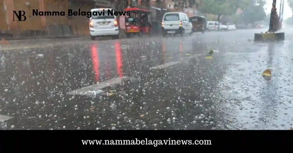 Hailstorm Amid Drought in Belgaum and Nearby Areas