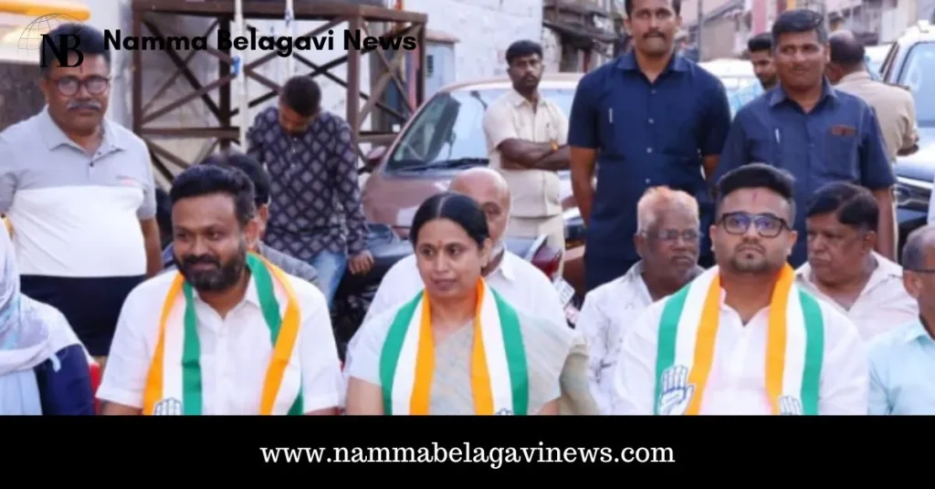 INC Candidate Mrinal Hebbalkar Files Nomination for Belgaum Lok Sabha 2024