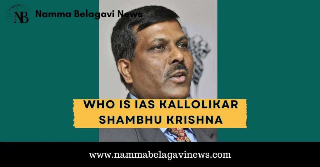 Kallolikar Shambhu Krishna Biography