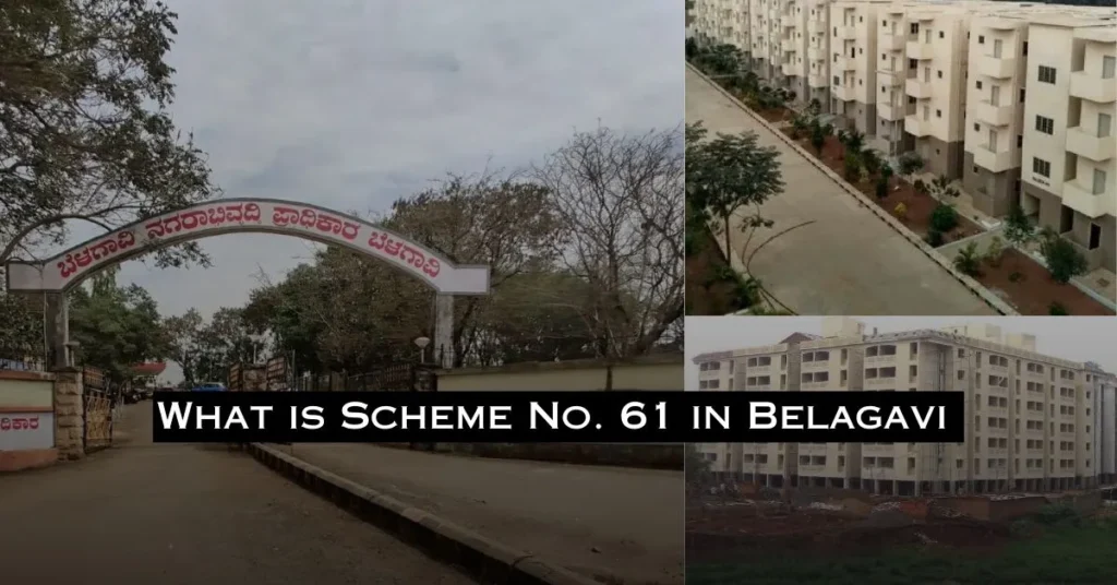 What is Scheme No. 61 Belagavi Farmers Protesting For