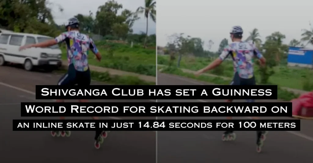 Belagavi Boy Claimed Guinness World Record Roller Stake