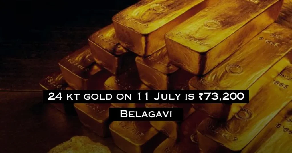 Gold Price In Belgaum Shahapur Today 11072024