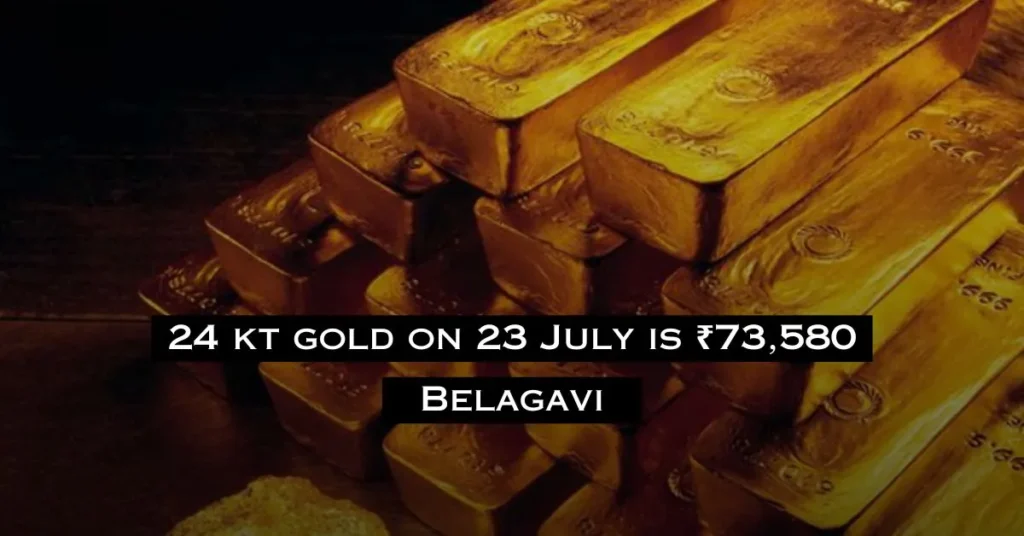 Gold Price In Belgaum Shahapur Today 23072024
