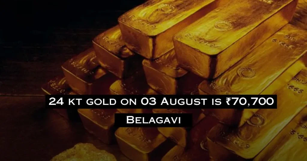 Gold Price In Belgaum Shahapur Today 03/08/2024