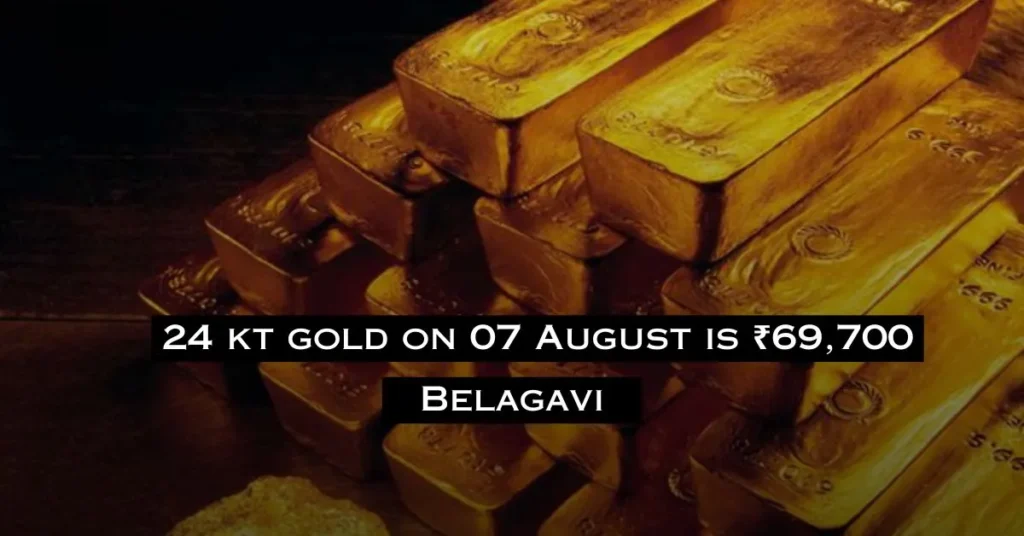 Gold Price In Belgaum Shahapur Today 07/08/2024