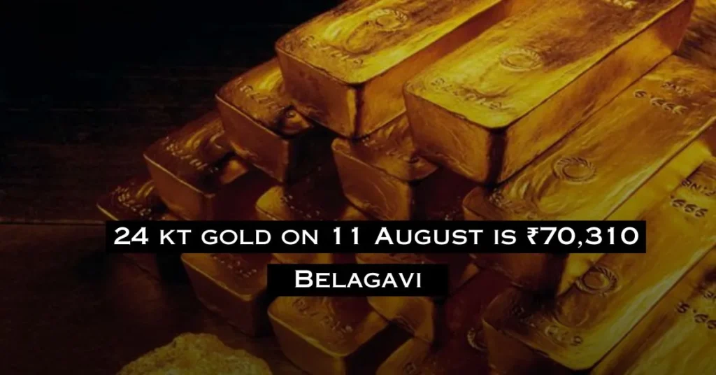 Gold Price In Belgaum Shahapur Today 11/08/2024