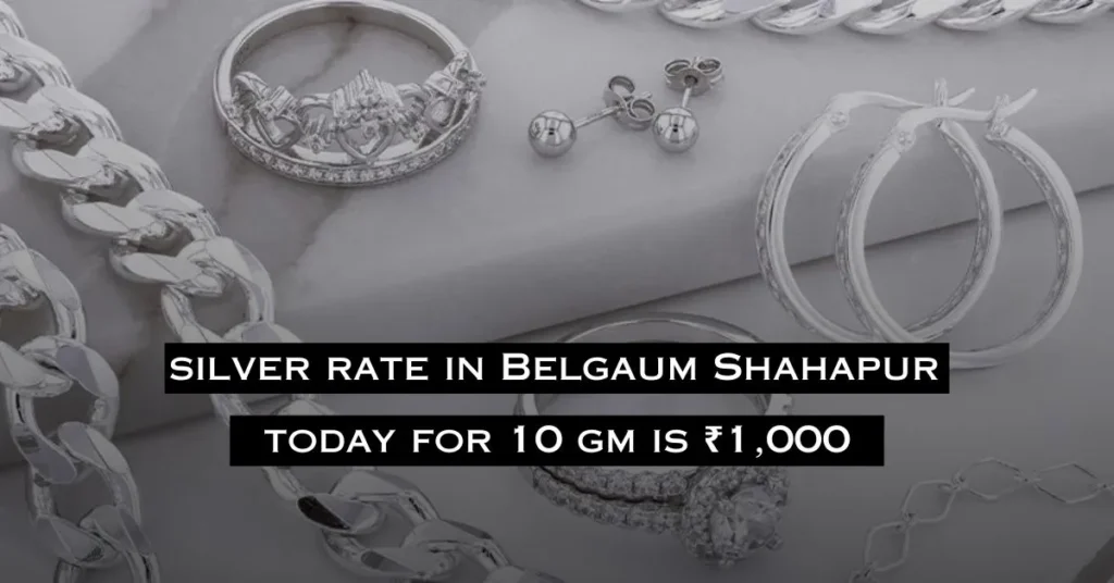 Today Silver Rate in Shahapur Belgaum 30/10/2024