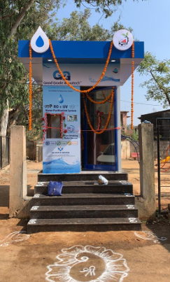 The city has phased one new Road side Drinking Water Kiosks, which supplies potable drinking water to the public.