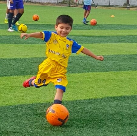 Zidaan has achieved a remarkable milestone and despite his young age, Zidaan Jamadar has amassed an impressive record by scoring 148 goals across various tournaments.