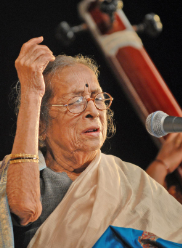 Vidushi Gangubai Hangal was an Indian singer of the Khayal genre of Hindustani Classical Music from Belagavi.