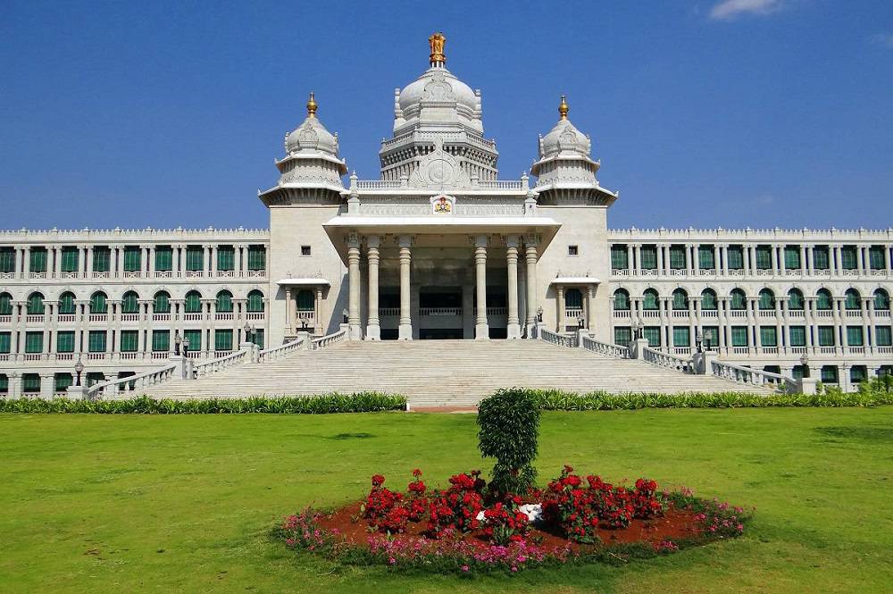 The Suvarna Vidhana Soudha was inaugurated on 11th October, 2012.