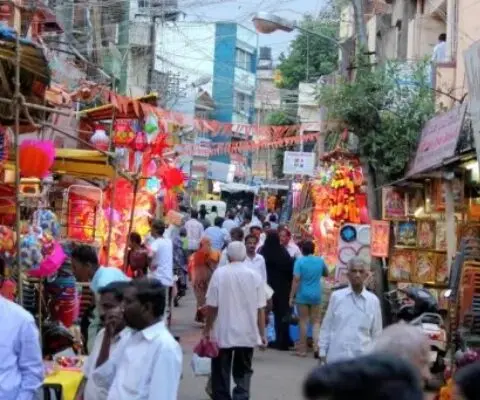 Shahapur Market in Belagavi