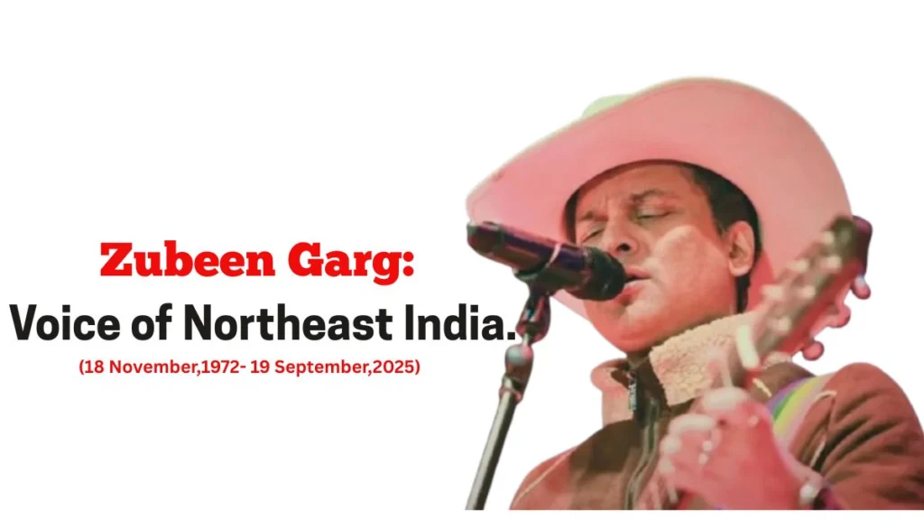 Zubeen Garg Voice of Northeast India.